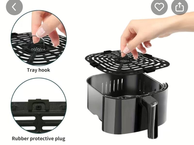 1 Pack Air Fryer Grill Pans