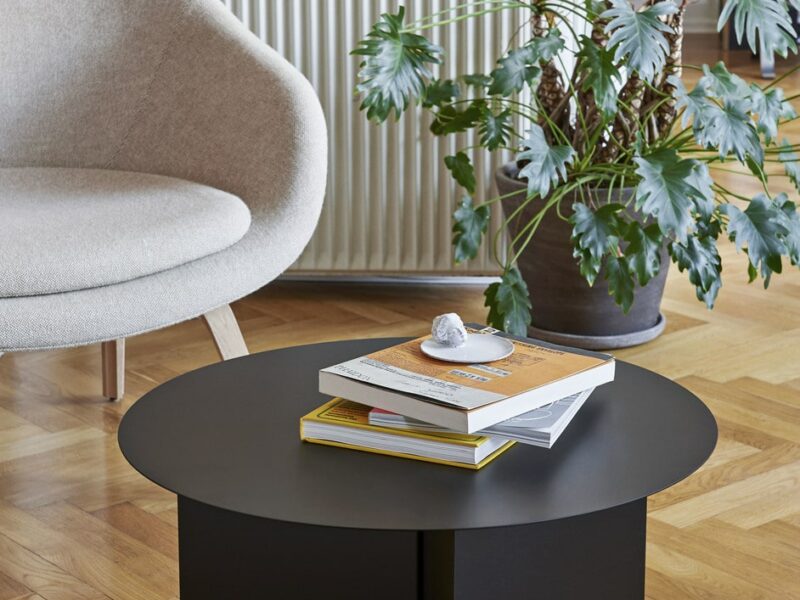 Tavolino Design HAY SLIT TABLE nero